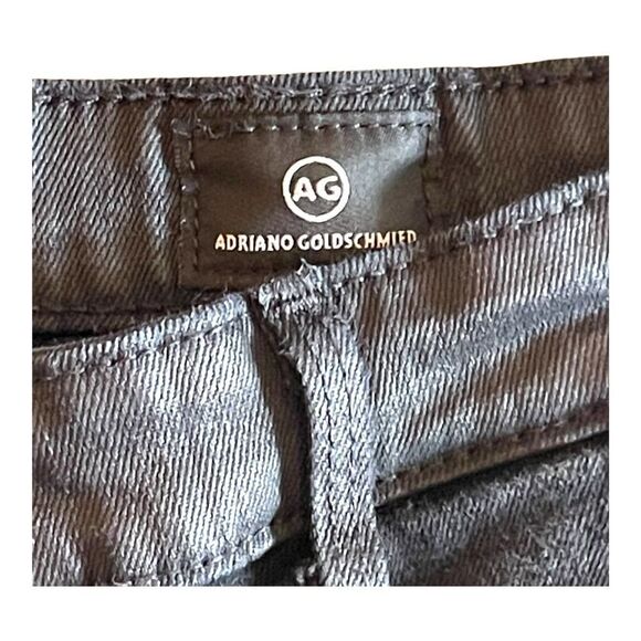 AG Adriano Goldschmied Willow Skinny Jeans – Black, 29R, Pre-Loved - Picture 7 of 16
